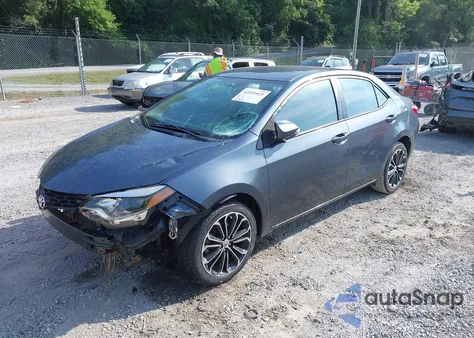 2014 Toyota Corolla S Plus из США, поврежденный, VIN 2T1BURHE2EC201171